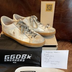 Golden Goose Superstars Size 39